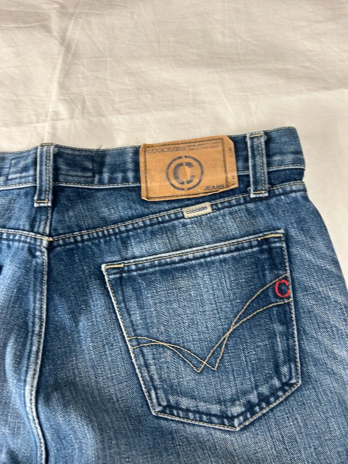 Jean recta azul coockers jeans 44 vintage bordado en la parte posterior talla 44 – photo 16
